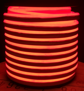 Wąż LED neon FLEX Czerwony 230V IP65 szpula 50m