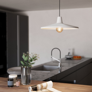 Lampa wisząca MINIERE metalowa szary E27