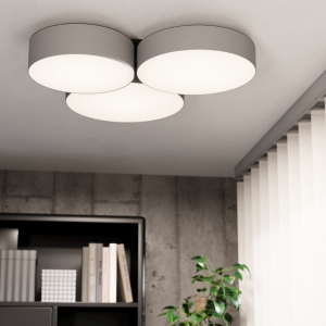 Lampa sufitowa Led BARBANO-Z 3x 7,5W sterowana aplikacją pilotem i włącznikiem ściennym RGB+TW