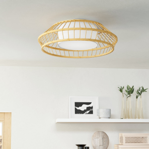 Lampa sufitowa Led YUKU-Z 22W sterowana aplikacją pilotem i włącznikiem ściennym RGB+TW