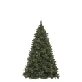 Sztuczna choinka Victoria V300 o klasycznym stożkowym kształcie, z gęstym zielonym igliwiem PVC, ustawiona na białym tle.