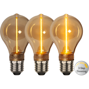 Żarówka LED DECOLED ONE E27 A60 2W 1800k 3-stopnie mocy