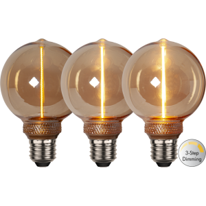 Żarówka LED DECOLED ONE E27 G80 2W 1800k 3-stopnie mocy