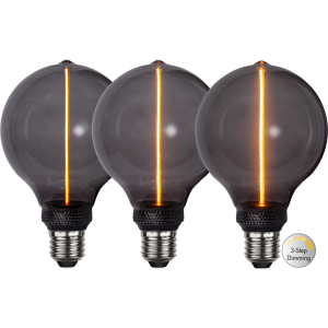 Żarówka LED DECOLED ONE E27 G95 2W 1800k 3-stopnie mocy