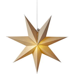 Gwiazda wisząca beżowa PLAIN 45cm