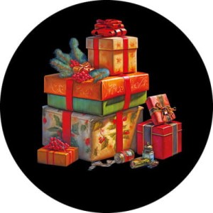 Gobos świąteczny Prezenty bez tła