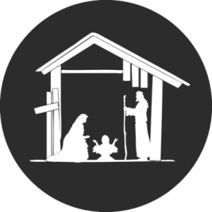 Gobos z motywem religijnym bez tła