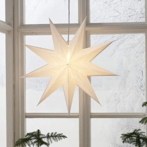 Gwiazda wisząca LYSA biała 60cm 