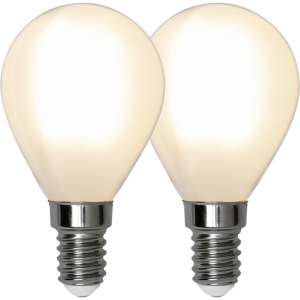 2x żarówka LED E14 2,5W P45 FROSTED 2700k Biała ciepła dwupak