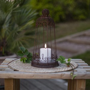 Świeca LED PAULA Biała 10 cm czujnik zmierzchu 1200h IP44