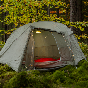 Wielofunkcyjna lampa LED z Power bankiem RONDO pilot i zasilanie z USB 