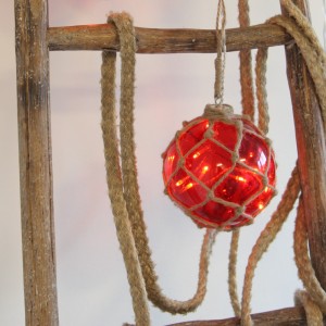 Bombka szklana z podświetleniem Led NOAH 12cm