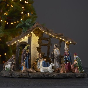 Scenka świąteczna szopka Led NATIVITY