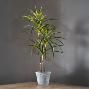 Dekoracja wolnostojąca LED palma BALI 90cm na baterie