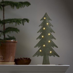 Figurka Choinka Led Fabbe 44,50cm na baterie