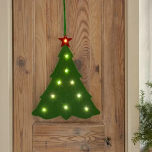 Dekoracja wisząca choinka Led MERRY na baterie