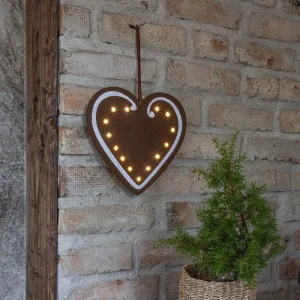 Dekoracja wisząca serce Led MERRY na baterie