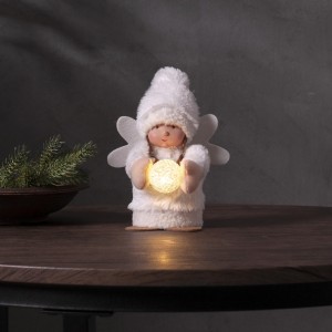 Figurka Aniołek Led JOYLIGHT 20cm na baterie