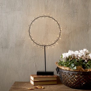 Dekoracja wianek z oświetleniem Led NIKE 43cm na baterie