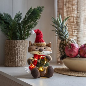 Figurka Lis Led JOYLIGHT 21cm na baterie