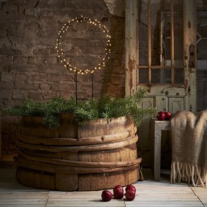 Dekoracja ogrodowa LED BARLUMI wbijana 40 cm