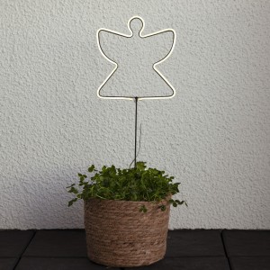 Dekoracja ogrodowa Aniołek NEON Led 65cm na baterie