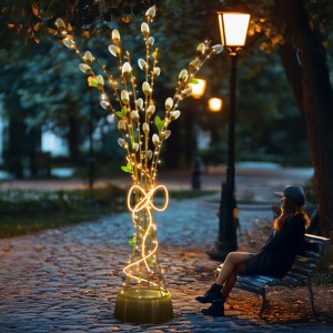 Iluminacja świąteczna wolnostojąca LED Bazie w Bukiecie AM-145116