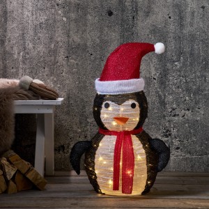 Figura ogrodowa pingwinek Led TECIDY 70cm na baterie