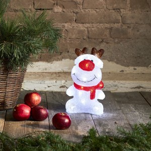 Figurka ogrodowa renifer Led CRYSTALO IP44