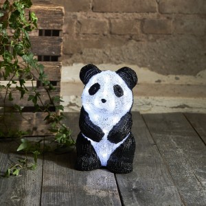 Figurka ogrodowa panda Led CRYSTALO IP44