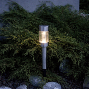 Lampa solarna ogrodowa LED wbijana BASTIA