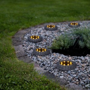 Zestaw 2x oprawa ogrodowa LED solarna LAWNLIGHT