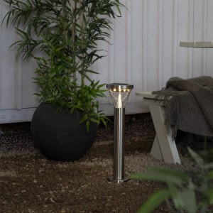 Lampa solarna ogrodowa LED stojąca NARONA