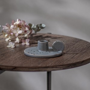 Talerzyk ze świecznikiem do świec obiadowych