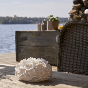 Dekoracja ogrodowa Koralowiec LED SANDY CORAL obudowa z piaskowca na baterie