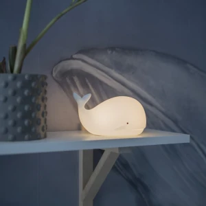 Lampa dekoracyjna Wieloryb zmiana kolorów LED na baterie