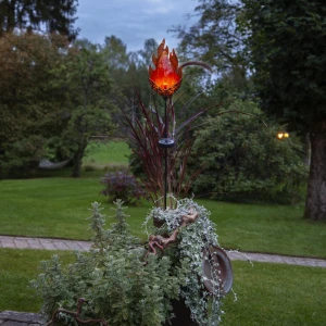 Dekoracja solarna ogrodowa LED wbijana Melilla