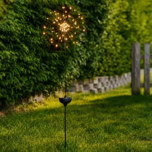 Dekoracja solarna ogrodowa Sztuczne Ognie LED wbijana FIREWORK®