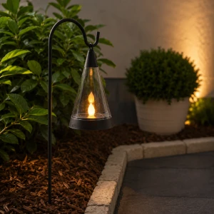 Lampion solarny ogrodowy LED wbijany Pisa 3w1 uniwersalny montaż