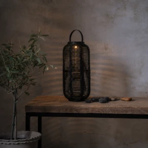Lampion solarny ogrodowy LED RUNDA