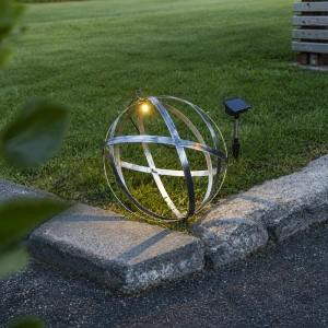 Dekoracja solarna Kula ogrodowa LED ASTRI