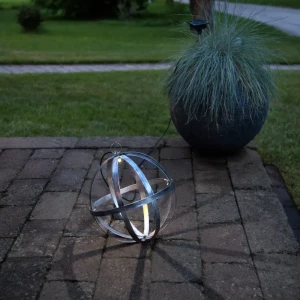 Dekoracja solarna Kula ogrodowa LED ASTRI