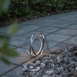 Dekoracja solarna Kula ogrodowa LED ASTRI