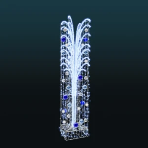 Dekoracja wolnostojąca iluminacja LED Fontanna 3D 3,5m wysokości AM-143038