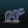 Miś Polarny 3D LED – świąteczna dekoracja świetlna z efektem padającego śniegu i gęstym oświetleniem LED. Idealna do parków, rynków, deptaków, galerii handlowych oraz miejskich i komercyjnych przestrzeni zimowych.