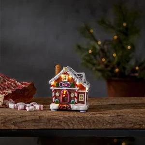 Scenka świąteczna domek z piernika Led GINGERVILLE CANDY