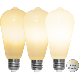 Żarówka LED E27 6,5W ST64 OPAQUE FILAMENT 2700k 3-stopnie mocy Ra90