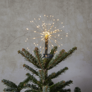 Dekoracja na czubek choinki z podświetleniem Led FIREWORK®