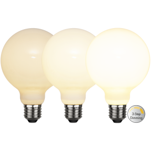 Żarówka LED E27 7,5W G95 OPAQUE FILAMENT 2700k 3-stopnie mocy Ra90