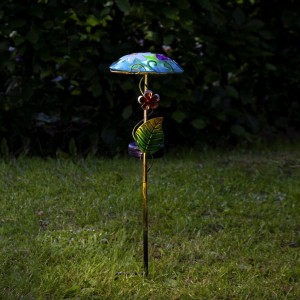 Dekoracja solarna ogrodowa LED wbijana Salona